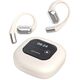 Ακουστικά Bluetooth Open-Ear 4smarts SkyBuds AI Screen, μπεζ