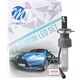 Λάμπα LED LED, 2τμχ., H4, 36V, max. 60W, χρώμα φωτός λευκό, max. 5700K, τύπος υποδοχής P43T, χωρίς έγκριση για το δρόμο, περιέχει 2 καυστήρες