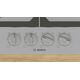Bosch Serie 6 PCP6A5I90 płyta kuchenna Stal nierdzewna Wbudowany 58 cm Gaz 4 stref(y)