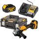 ΓΩΝΙΑΚΟΣ ΤΡΟΧΟΣ DEWALT 125mm 18V DCG407M2T 2x4,0Ah BL TSTAK