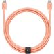 Native Union Belt Cable XL 100W - kabel USB-C - USB-C, 3 m (apricot)