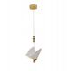 Lampa wisząca Light Prestige Mariposa LP-1715/1P zwis 1x8W LED 3000/4000/6000K 1040Lm przezroczysta złoty