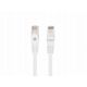 PATCHCORD KAT.6 UTP LSZH CU 1.5M BIAŁY FLUKE PASSED LANBERG