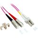 Patchcord światłowodowy OM4 50/125 MM SC-LC Duplex 2m