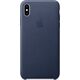 Apple iPhone XS Max Leather Case midnight blue