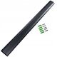 Μάσκα110-B - aluminiowa maskownica kabli z systemem click-lock dł. 110 cm