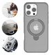 Θήκη Torras Ostand Spin για iPhone 16 ProMax (Γκρι)