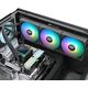Thermaltake LA360-S ARGB Σετ υδρόψυξης μητρικής πλακέτας 12 εκ Μαύρο 1 τεμ.