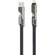 4smarts Καλώδιο USB-C ComboCord Flat 240W, 1,5m + Καλώδιο Μπρελόκ