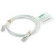 ROLINE GREEN UTP patchkabel Cat.6A (Class EA), LSOH, extra dun, wit, 5 m