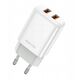 JELLICO ładowarka sieciowa EU02 2.4A 12W 2xUSB Biały