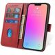 Etui Magnet Case z klapką do Samsung Galaxy S25 - czerwone