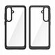 Etui silikonowe Outer Space Case z żelową ramką do Samsung Galaxy S24 FE - czarne