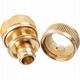 Brass 1/2'' hose connector