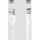 SBS USB zu USB-C Kabel 1m weiß