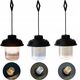LATARKA LAMPA CAMPING USB 3 RODZAJE ŚWIATŁA REDCLIFFS CZARNY