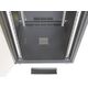 Ερμάριο δικτύου 19 ιντσών EFB OFFICE SERIES 18U 600X600 RAL9005 Μαύρο IP20 πλήρως συναρμολογημένο και αποσυναρμολογούμενο με γυάλινη πρόσοψη 45KG φορτίο