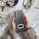 Futerał GLAM do XIAOMI REDMI NOTE 14 5G srebrny