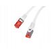 PATCHCORD KAT.6 S/FTP LSZH CU 15M BIAŁY FLUKE PASSED LANBERG