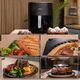 Cecotec Cecofry&Grill Duoheat 6500, μαύρο