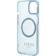 Guess Guess GUHMP13MHTCMB iPhone 13 6,1" niebieski/blue hard case Gold Outline Translucent MagSafe NoSize