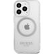 Guess Guess GUHMP13LHTRMS iPhone 13 Pro / 13 6,1" srebrny/silver hard case Metal Outline Magsafe NoSize