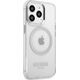 Guess Guess GUHMP13LHTRMS iPhone 13 Pro / 13 6,1" srebrny/silver hard case Metal Outline Magsafe NoSize