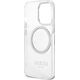 Guess Guess GUHMP13LHTRMS iPhone 13 Pro / 13 6,1" srebrny/silver hard case Metal Outline Magsafe NoSize
