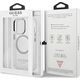 Guess Guess GUHMP13LHTRMS iPhone 13 Pro / 13 6,1" srebrny/silver hard case Metal Outline Magsafe NoSize