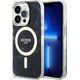 Guess Oryginalne Etui IPHONE 14 PRO MAX Guess Hardcase Marble MagSafe (GUHMP14XPCUMAK) czarne