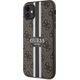 Guess Etui Guess GUHMN61P4RPSW Apple iPhone 11/XR brązowy/brown hardcase 4G Printed Stripes MagSafe
