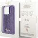 Guess Guess GUHCP15LPSFDGSU iPhone 15 Pro 6.1" fioletowy/purple hardcase Sequin Script Metal