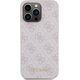 Guess Guess GUHCP15XG4GFPI iPhone 15 Pro Max 6.7" różowy/pink hard case 4G Metal Gold Logo