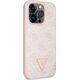 Guess Guess GUHCP15LP4TDSCPP iPhone 15 Pro 6.1" różowy/pink hardcase Crossbody 4G Metal Logo