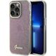 Guess Guess GUHCP15XHDECMP iPhone 15 Pro Max 6.7" różowy/pink hardcase IML Faceted Mirror Disco Iridescent