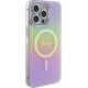 Guess Guess GUHMP15XHITSP iPhone 15 Pro Max 6.7" różowy/pink hardcase IML Iridescent MagSafe