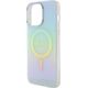 Guess Guess GUHMP15XHITSQ iPhone 15 Pro Max turkusowy/turquoise hardcase IML Iridescent MagSafe