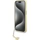 Guess Guess GUHCP15LGF4GGR iPhone 15 Pro 6.1" szary/grey hardcase 4G Charms Collection