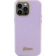 Guess Guess GUHCP15LPGMCSL iPhone 15 Pro 6.1" liliowy/lilac hardcase Glitter Glossy Script