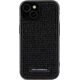 Karl Lagerfeld Karl Lagerfeld KLHCP15SHDSPLK iPhone 15 6.1" czarny/black hardcase Rhinestone Logo Metal Plate