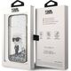 Karl Lagerfeld Karl Lagerfeld KLHCP15SLKKNSK iPhone 15 / 14 / 13 6.1" transparent hardcase Liquid Glitter Ikonik