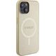 Guess Guess GUHMP15MPSAHMCB iPhone 15 Plus / 14 Plus 6.7" złoty/gold hardcase Saffiano MagSafe