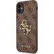 Guess Guess GUHCN614GMGBR iPhone 11 6,1 brązowy/brown hardcase 4G Big Metal Logo