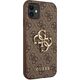 Guess Guess GUHCN614GMGBR iPhone 11 6,1 brązowy/brown hardcase 4G Big Metal Logo