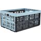 Keeeper KEEEPER - Kosz składany - IDA - skrzynka - pojemnik - nordic blue - 32 L