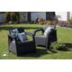 Σετ καρέκλες κήπου Corfu Duo Set peleki 8711245158778