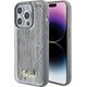 Guess Guess GUHCP15LPSFDGSS iPhone 15 Pro 6.1" srebrny/silver hardcase Sequin Script Metal