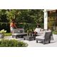Σετ επίπλων μπαλκονιού Elements Balcony Set γκρι/ανοιχτό γκρι 8711245158013