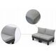 Διθέσιος καναπές Elements 2 Seater γκρι/ανοιχτό γκρι 8711245158037