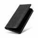 Θήκη Magnet Strap etui iPhone 14 Pro Max θήκη με καπάκι πορτοφόλι mini λουράκι βάση μαύρο